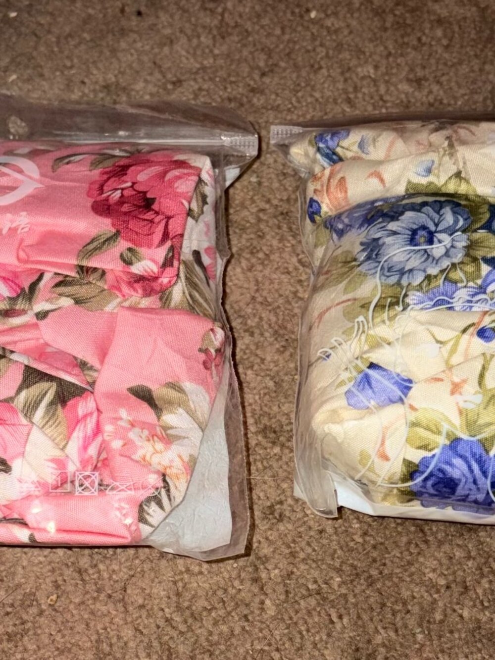 floral shower caps